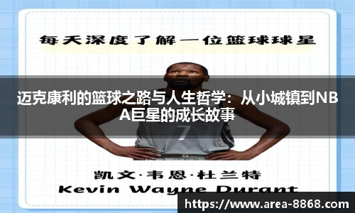 迈克康利的篮球之路与人生哲学：从小城镇到NBA巨星的成长故事